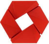 3DJAKE ecoPLA Rouge - 1,75 mm / 2300 g