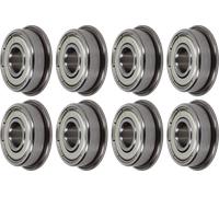 3DJAKE Roulements à Billes - F608ZZ - 8 x 22 x 7 mm