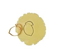 3DKOUPE - Emporte-pièce Citron - Thème Fruits - Couleur au choix - Conçu et fabriqué en Europe