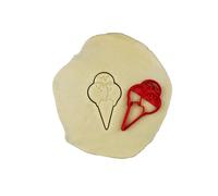 3DKOUPE - Emporte-pièce Glace - Thème Plage et vacances - Couleur au choix - Conçu et fabriqué en Europe