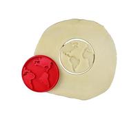 3DKOUPE - Emporte-pièce Globe - Thème Voyage - Couleur au choix - Conçu et fabriqué en Europe