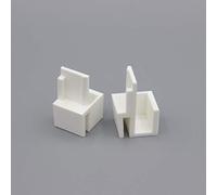 3DKStore Lot de 2 Paires de Guides Blancs compatibles placards Form/Optimum