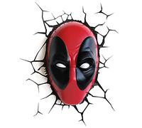 3DLIGHTFX- Deadpool Lampe, 2002331, Rouge/Noir