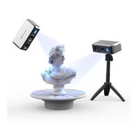 3DMakerpro Seal Scanner 3D portable, précision de 0,01 mm, caméra couleur 24 bits, lentilles optiques anti-tremblement, vitesse de numérisation 10 FPS, scanner 3D pour impression 3D - Forfait Premium