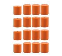 3DMAN Heatbed Silicone Levelling Column, Solid Bed Mounts, 12 PCS 18 mm + 4 PCS 16 mm Stable Hotbed Tool, Heat-Resistant Silicone Buffer for 3D Printers (16 PCS)