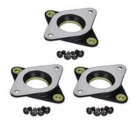 3Dman Nema 17 Stepper Motor Steel and Rubber Vibration Dampers with M3 Screw for 3D Printers, CNC (3 PCS)