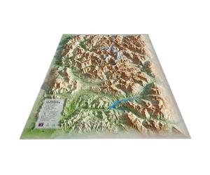 3DMAP - Carte en relief - Le Massif Des Ecrins - Cartes | 3dmap