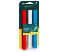 3Doodler Commencer Filament d'impression 3D (x75 brins, Plus de 114,3 extrudé) - Étoiles et Rayures, Start Lot de 75 recharges Plastique