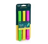 3Doodler Start+ Eco-Plastic Collection - Neon Glow, 3DS-ECO-MIX4-75
