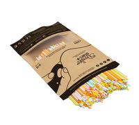 3Doodler Start Eco Plastic Fire and Ice - Lot de 250 recharges 1g (Orange, Turquoise, Blanc, Jaune) - Diamètre 2.5mm - Compostable - Compatibilité 3Doodler Start