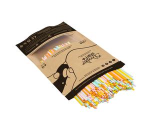 3Doodler Start Eco Plastic Fire and Ice - Lot de 250 recharges 1g (Orange, Turquoise, Blanc, Jaune) - Diamètre 2.5mm - Compostable - Compatibilité 3Doodler Start