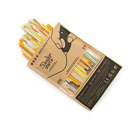 3Doodler Start Eco Plastic - Fire and Ice Mixed Bag 250 Plastique compostable Orange, Turquoise, Blanc, Jaune 1 g