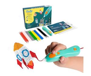 3Doodler Start+ Essentials Ensemble de Stylo 3D pour Enfants, Ensemble d'Activités Artistiques à Apprendre à la Maison, Jouet Éducatif STEM pour Garçons et Filles de 6 Ans et Plus