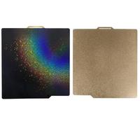 3DPLady | PEY+PEO + PET + PEI Plaques double face compatibles avec BambuLab P1P et BambuLab Carbon X1 257 x 257 mm (PEY-PEI)