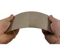3DPLady - Plateau magnétique flexible en tôle d'acier à ressort (Flex Plate) compatible avec les imprimantes 3D Elegoo Saturn 2 8K et Saturn 8K Resin SLA/DLP (224 x 129)