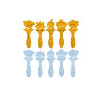 3DreamsDesign Lot de 10 bâtonnets de Glace de DIY Glace Flowers à Monter stmach Yaourt Fleurs Glace Sticks pour Fille