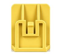 3Drive 1 clip support pour T.Pass, système de télépéage, compatible avec MooneyGo, montage adhésif rapide, fixation résistante et durable sur tableau de bord ou verre, jaune