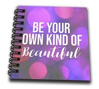 3dRose Bloc-notes avec drapeau blanc, 10 x 10 cm