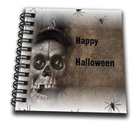 3dRose Bloc-notes avec drapeau blanc, 10 x 10 cm