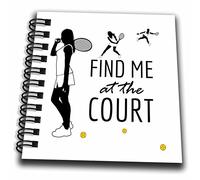 3dRose Bloc-notes avec drapeau blanc, 10 x 10 cm