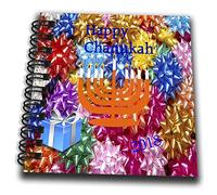 3dRose Bloc-notes avec drapeau blanc, 10 x 10 cm