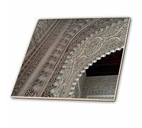 3dRose CT 73569 Danita Delimont - Architecture Maure - Maroc, Loi Islamique Courts et Designs-af29 Cmi0019 - Cindy Miller Hopkins - carrelage, Céramique, 8-inch