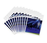 3dRose Epiphany, Trois Rois - Cartes de voeux, 6 x 6 pouces, Lot de 12 (gc_37055_2)
