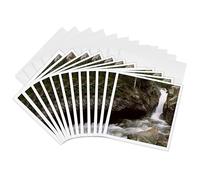 3drose GC 26275 _ 2 6 x 15,2 cm "Chasm Falls Rocky Mountain National Park" carte de voeux (lot de 12)