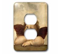 3drose LLC 3drose LLC LSP 159992 6 Raphael - Ange gauche - 2 Plug Outlet Coque