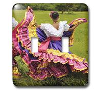 3dRose LLC lsp_10011_2 Butée contre trois milles de rivage pristiné dans la province de Guanacaste au Costa Rica Double interrupteur à bascule