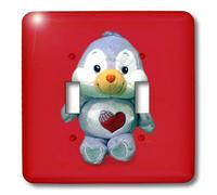 3dRose LLC Lsp_1036_2 Care Bear Cousin Pingouin Double interrupteur à bascule