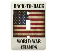 3dRose LLC lsp_123038_1 Retour à l'arrière Champs de la Guerre mondiale. Amérique.