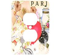 3dRose LLC lsp_124110_6 Love in Paris 2 prises