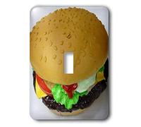 3dRose LLC lsp_17846_1 Tout le monde aime un burger Interrupteur à bascule simple