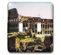 3dRose LLC. lsp_246130_2 Histoire romaine antique Les ruines du Colisée Italie romaine 1890 Archéologie - Interrupteur à bascule, multicolore