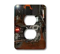 3dRose LLC lsp_54291_6 Un Harleydavidson gris foncé et clair dans l'Utah à un showroom On The Hurricane Exit 2 Bouchon de prise