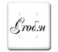 3dRose lsp_112864_2 Marié partie de mariée et marié ensemble couple cadeau mariage mariage mariage mariage mariage fête célibataire double interrupteur