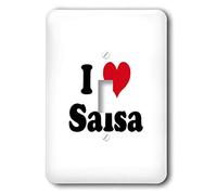 3dRose Lsp_16560_1 I Love Salsa Interrupteur à bascule unique