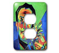 3dRose lsp_18275_6 Salvador Dali Abstrait 2 prises de prise