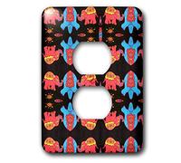 3dRose lsp_21029_6 What S Up with The Elephants 2 Prise de courant