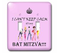 3dRose lsp_210354_2 I Cant Keep Calm Its My Bat Mitzvah. Rose