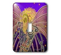 3dRose Lsp_23170_1 Dragon Fae Abstrait Fantasytribal Fée Dragon Spirit Interrupteur à bascule unique