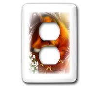 3dRose lsp_23399_6 Bâche de prise avec 2 fiches Blanc