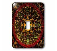 3dRose LSP_246398_1 Victorian Magic Lantern Theater Slide Good Night End of Evenings Show Interrupteur à baïonnette, Ne s'applique Pas