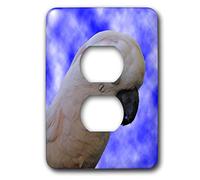 3dRose LSP_2544_6 Capot de prise de courant portrait cacatoès 2