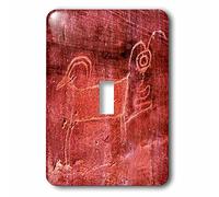 3dRose LSP_260379_1 Native American Fremont Petroglyph of a Sheep, Capitol Reef NP, Torrey Interrupteur à baïonnette, Ne s'applique Pas