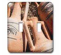 3dRose lsp_271886_2 Détails des modèles décoratifs d'amphores grecs anciens sur interrupteur à bascule de foin mixte