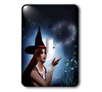 3dRose LSP_28904_1 Magic Witch with Full Moon Interrupteur à baïonnette, Multicolore