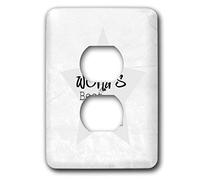 3dRose lsp_29390_6 Worlds Best Dad In Gray Words Fathers Day 2 Cache-prise