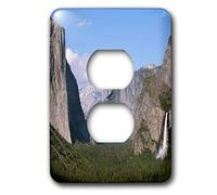 3dRose lsp_36441_6 El Capitan Et Bridalveil Chutes Dans le Parc National Yosemite 2 Prise de Prise